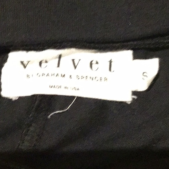 Velvet by Graham and Spencer black skirt - Picture 2 of 2